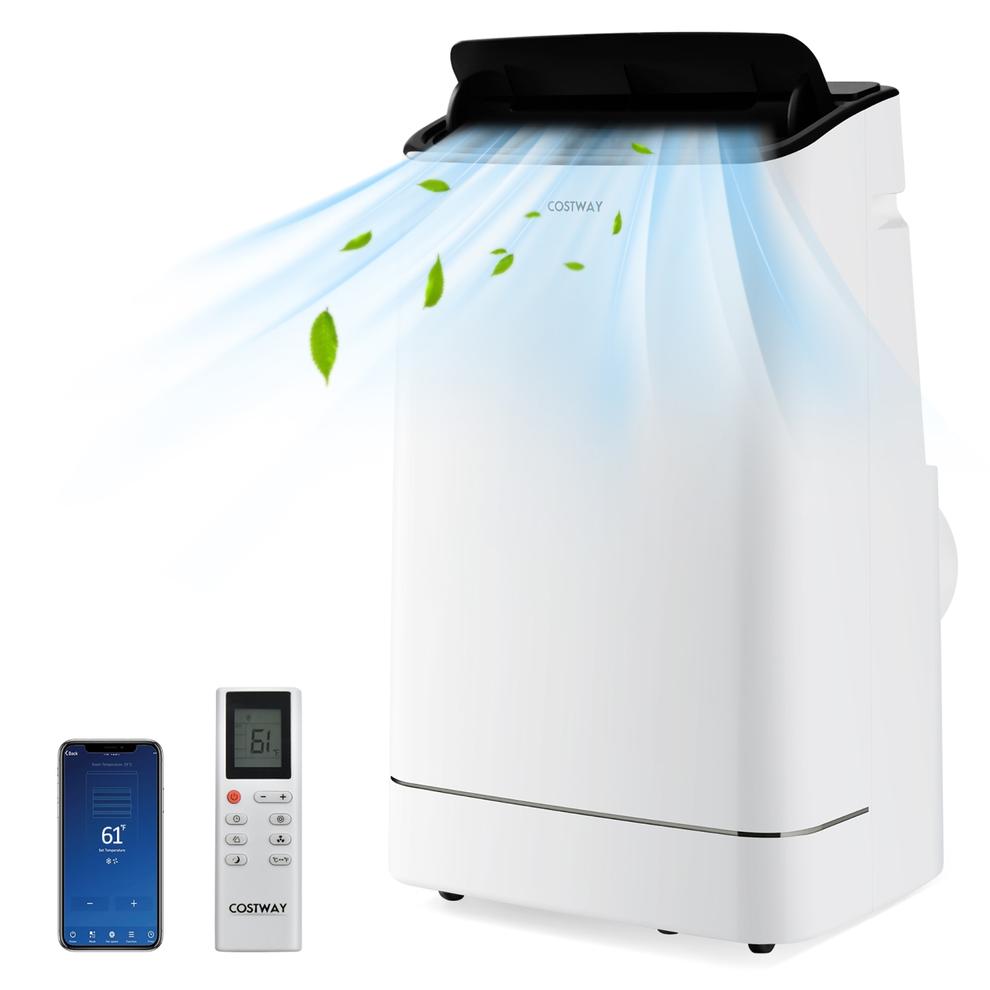 Costway 15000 BTU Portable Air Conditioner with Remote APP Control Cool Fan Heat Dehum offers at $549.99 in Best Buy