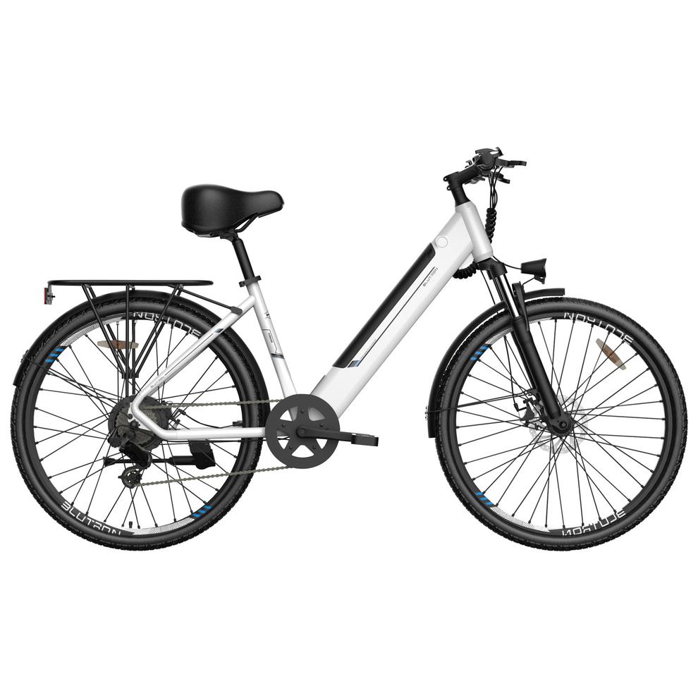Blutron EB650 500W Electric Bike (Up to 60km Battery Range / 32km/h Top Speed) - Ghost White offers at $999.99 in Best Buy