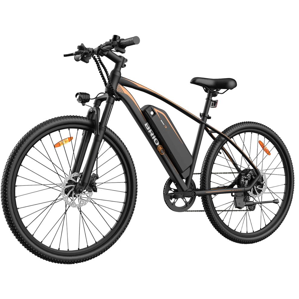 Gyrocopters Brio 350W Electric Mountain Bike with up to 60km Battery Range - Black - Only at Best Buy offers at $799.99 in Best Buy