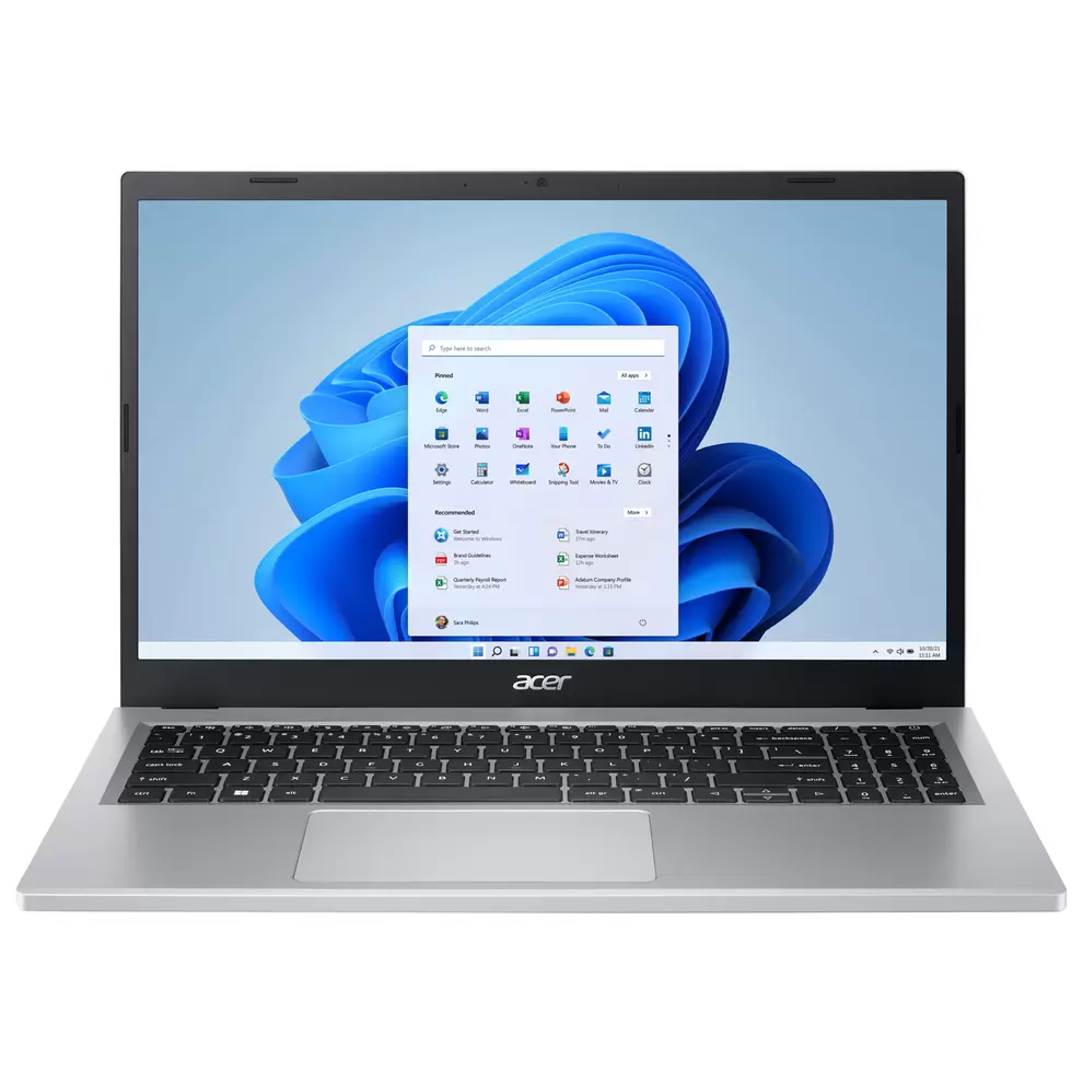 Acer Aspire 3 15.6" Laptop - Silver (AMD Ryzen 5 7520U/1TB SSD/16GB RAM/Windows 11 Home) offers at $649.99 in Best Buy