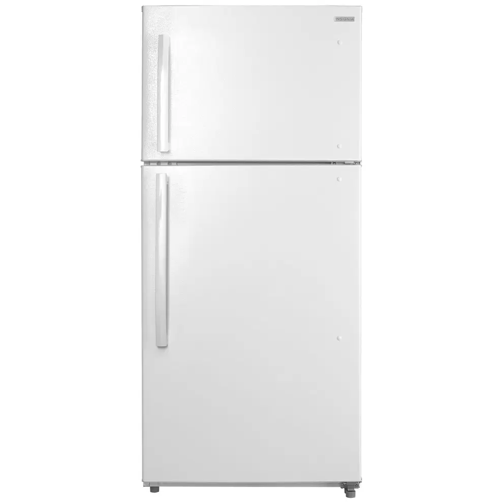 Insignia 30" 18 Cu. Ft. Top Freezer Refrigerator w/ LED Lighting (NS-RTM18WH8Q) -White -Only at Best Buy offers at $799.99 in Best Buy