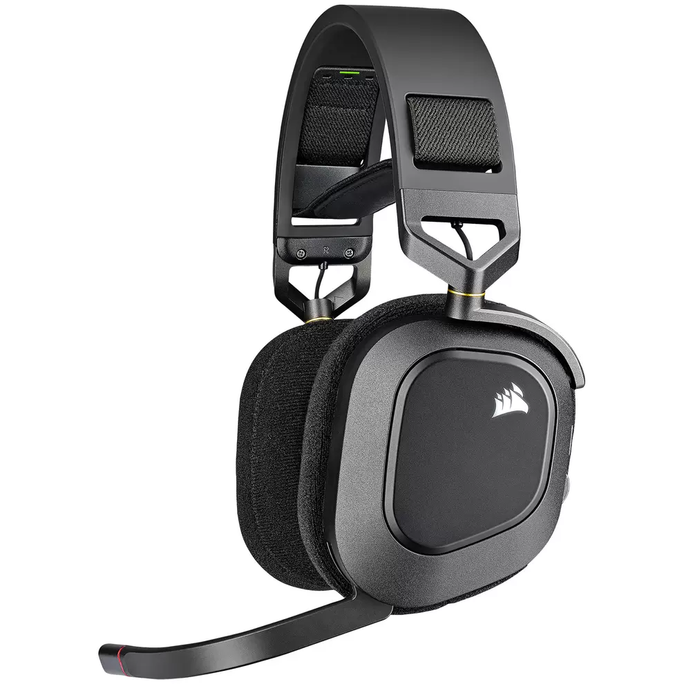 Corsair HS80 RGB Wireless Gaming Headset with Microphone - Carbon offers at $169.99 in Best Buy