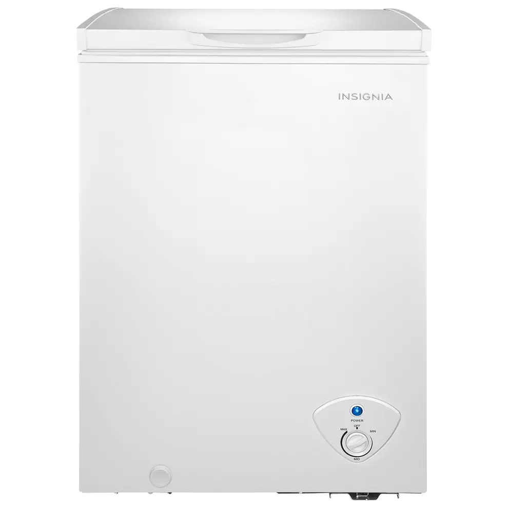 Insignia 3.5 Cu. Ft. Garage Ready Chest Freezer (NS-CZ35WH3) offers at $169.99 in Best Buy