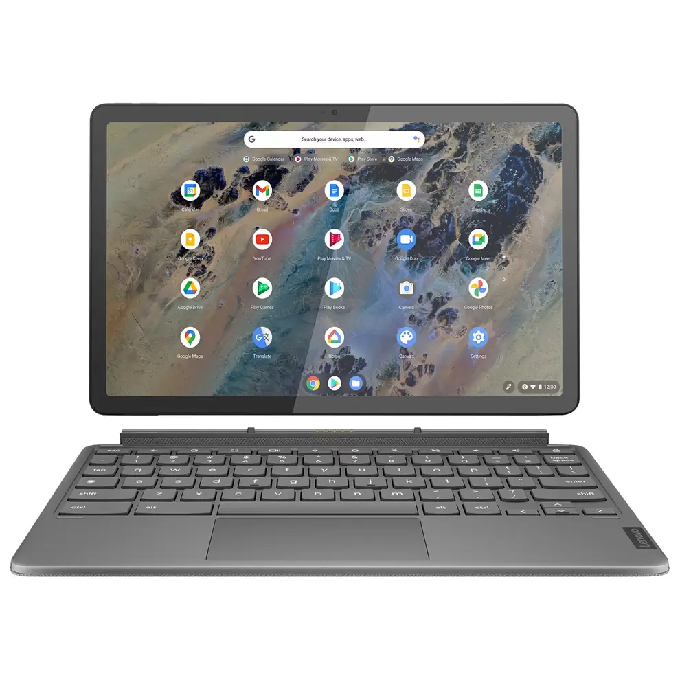 Lenovo IdeaPad Duet 3 128GB ChromeOS Tablet w/ Keyboard (SnapDragon 7c 8-Core) - Storm Grey - Only at Best Buy offers at $299.99 in Best Buy