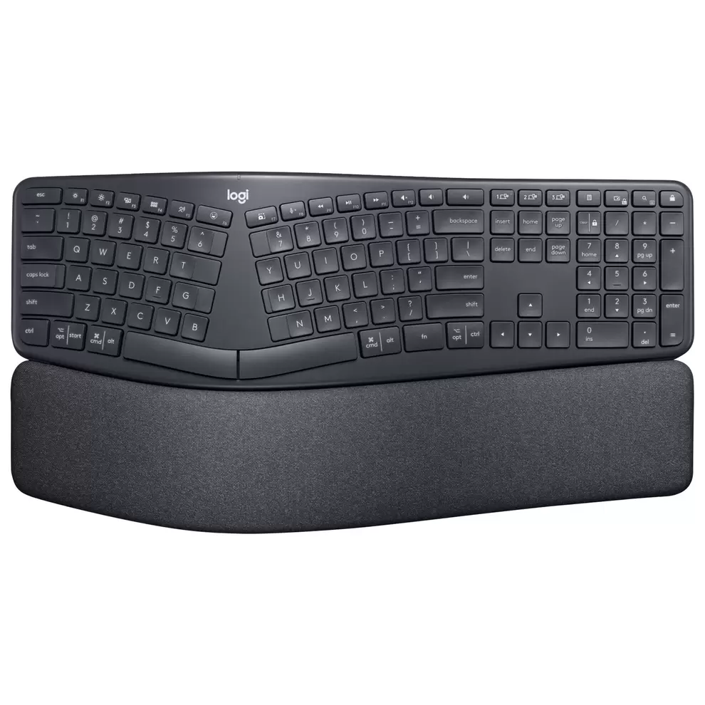 Logitech ERGO K860 Bluetooth Ergonomic Keyboard offers at $134.99 in Best Buy