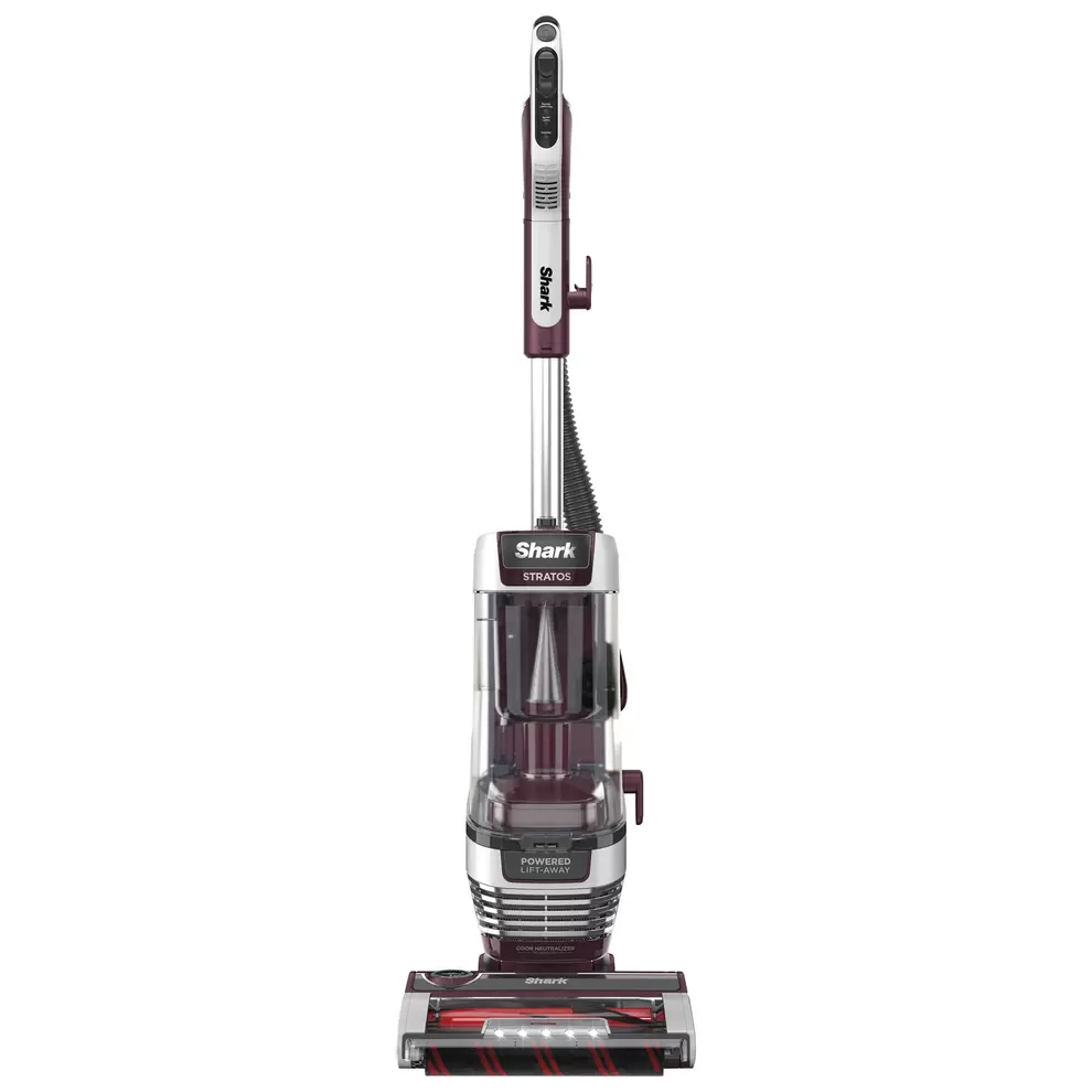 Shark Stratos AZ3000C Upright Bagless Vacuum - Red Plum offers at $399.99 in Best Buy