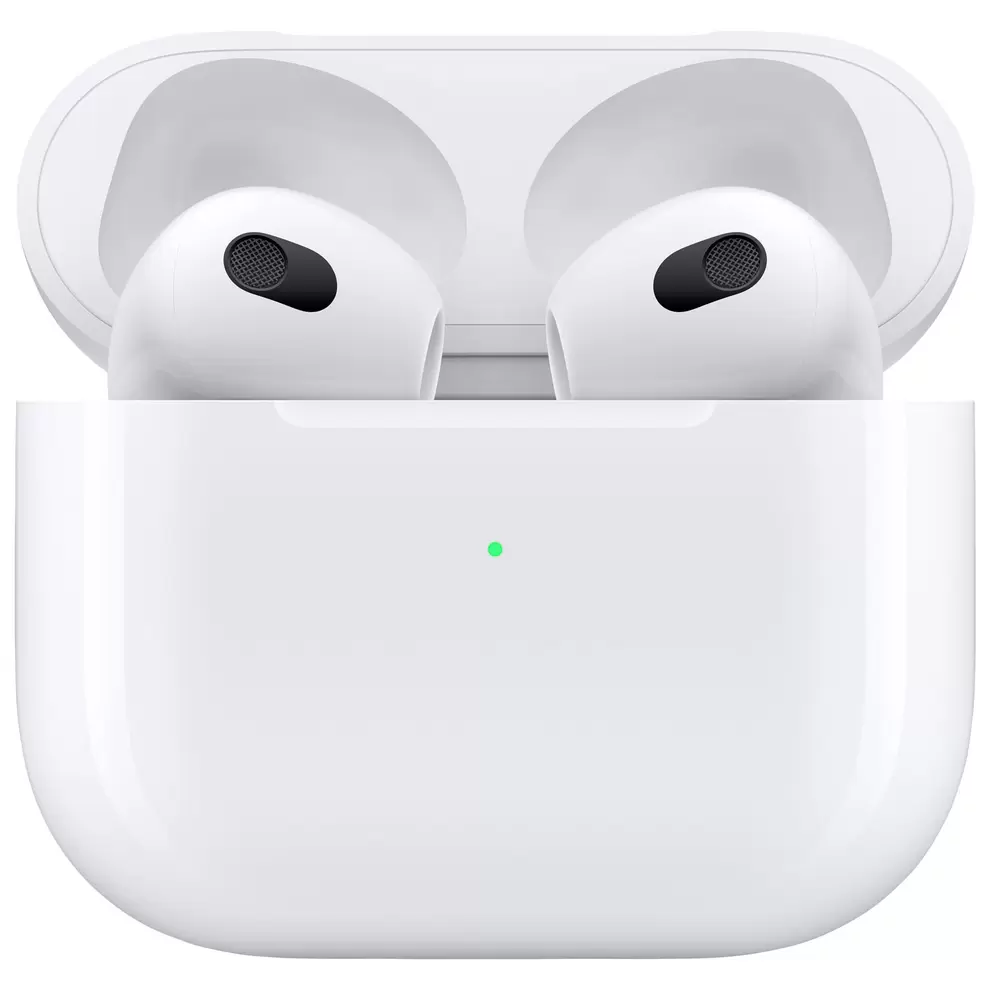 Apple AirPods (3rd generation) In-Ear True Wireless Earbuds with MagSafe Charging Case - White offers at $199.95 in Best Buy