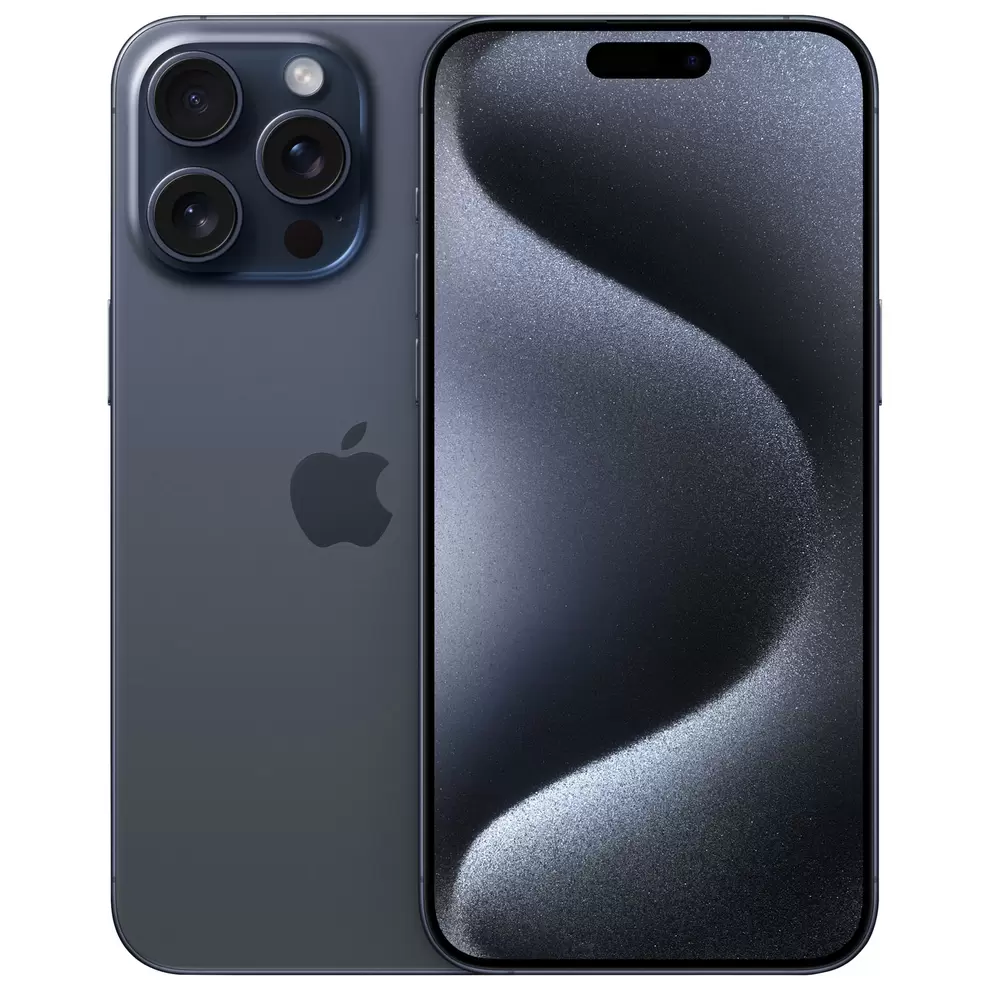 Refurbished (Excellent) - Apple iPhone 15 Pro Max 256GB - Blue Titanium - Unlocked offers at $1349.99 in Best Buy