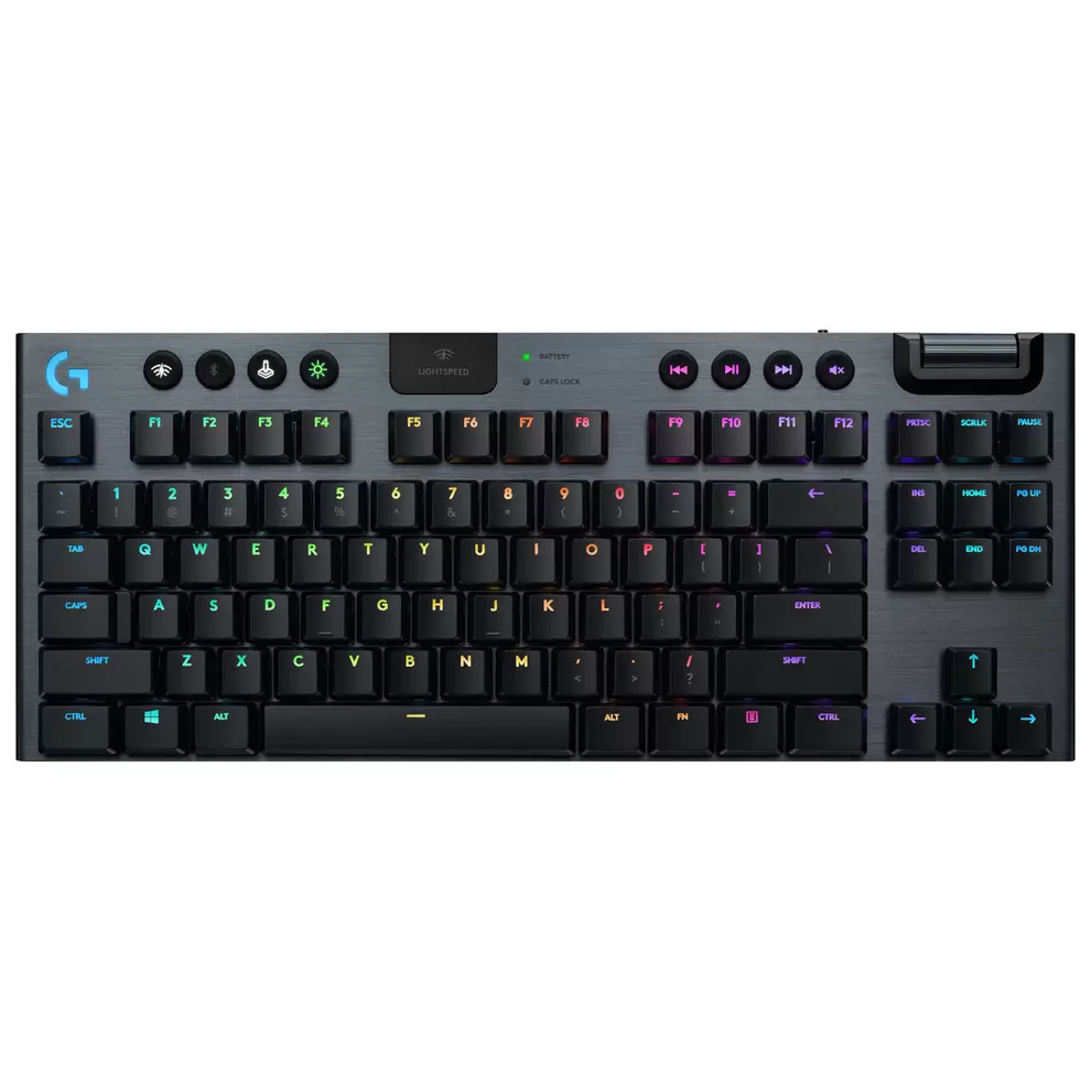 Logitech G915 TKL LIGHTSPEED Wireless Backlit Mechanical Tactile Gaming Keyboard - Carbon offers at $199.99 in Best Buy