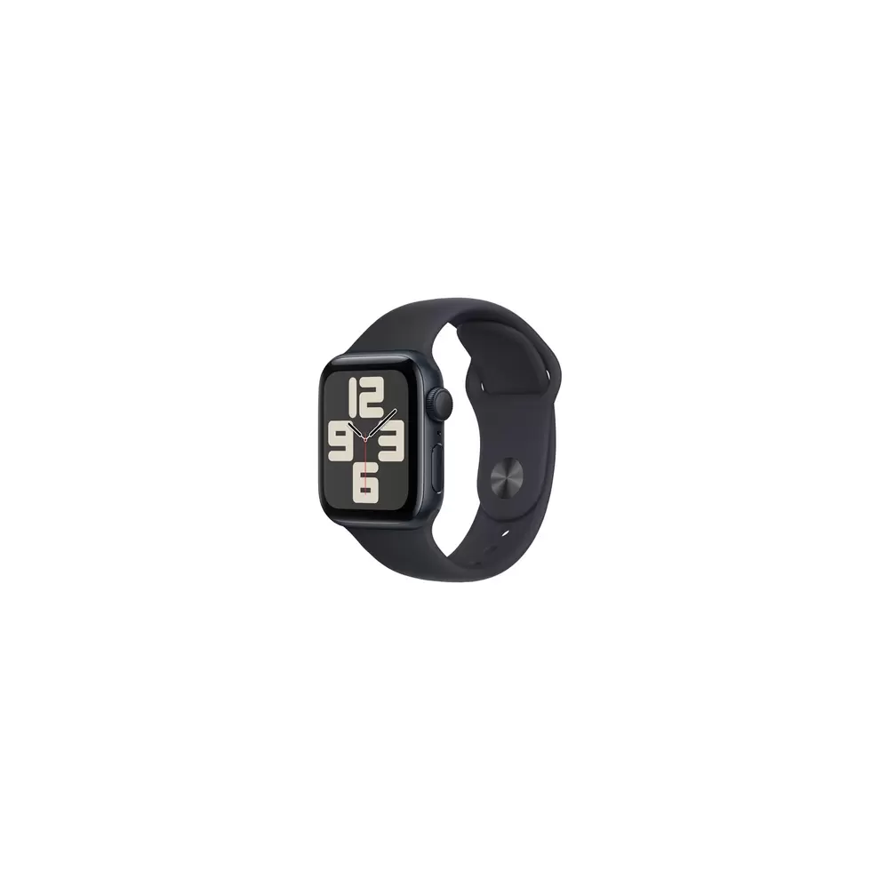 Open Box - Apple Watch SE (GPS) 40mm Midnight Aluminum Case with Midnight Sport Band - Small / Medium offers at $284.99 in Best Buy