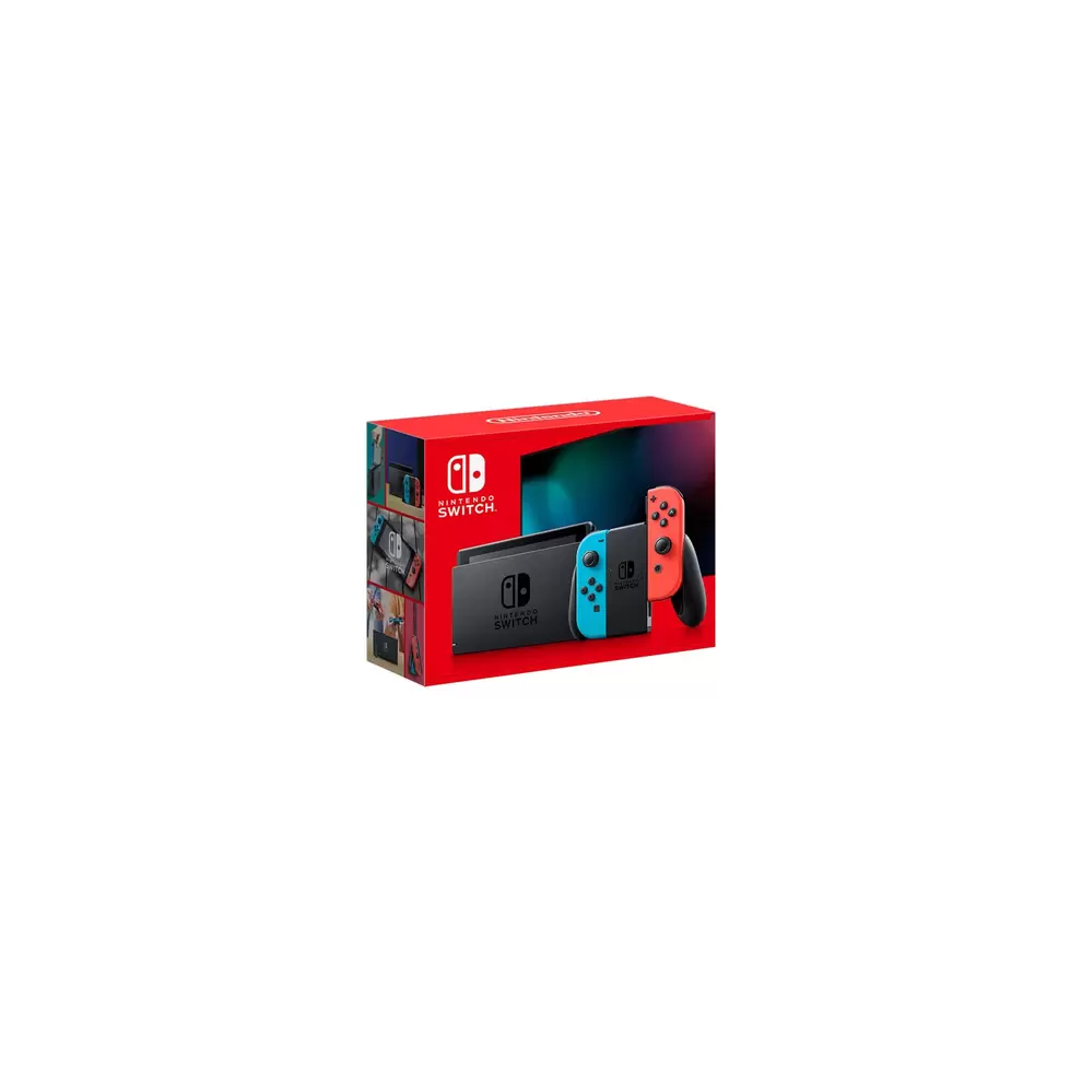 Open Box - Nintendo Switch Console with Neon Red/Blue Joy-Con (2022) offers at $341.99 in Best Buy