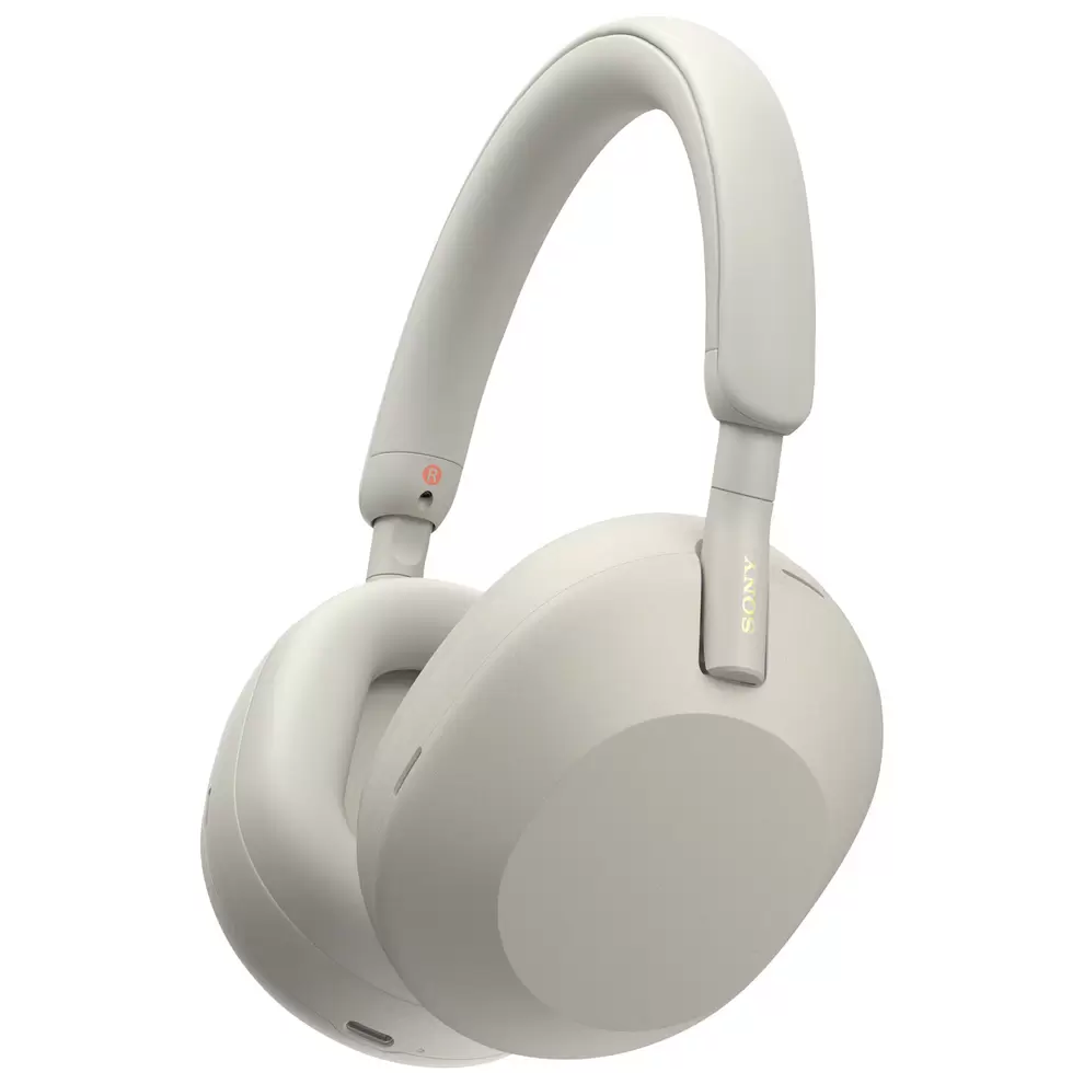 Sony WH-1000XM5 Over-Ear Noise Cancelling Bluetooth Headphones - Silver offers at $399.99 in Best Buy