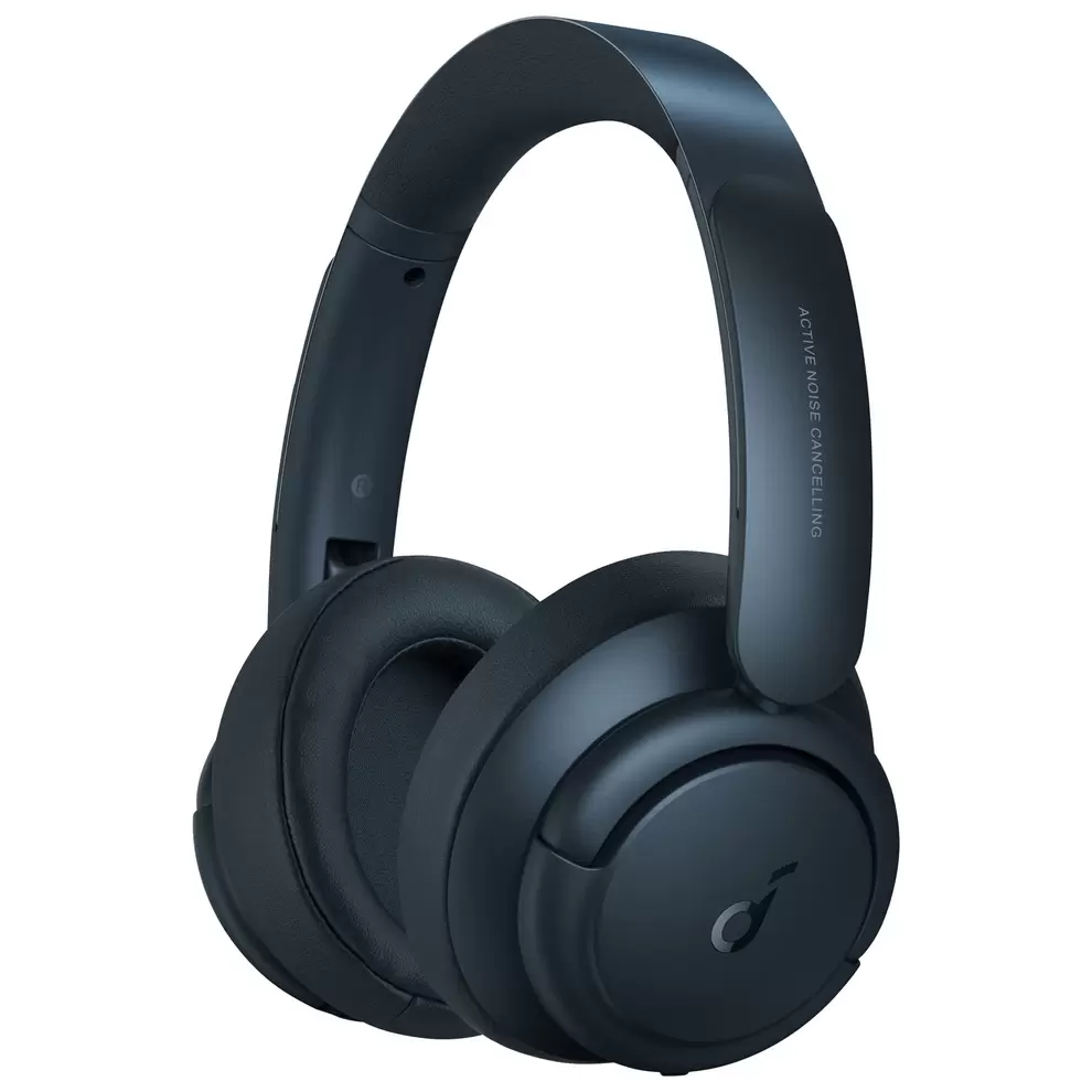 Soundcore by Anker Life Tune Pro Over-Ear Noise Cancelling Bluetooth Headphones - Blue offers at $79.99 in Best Buy