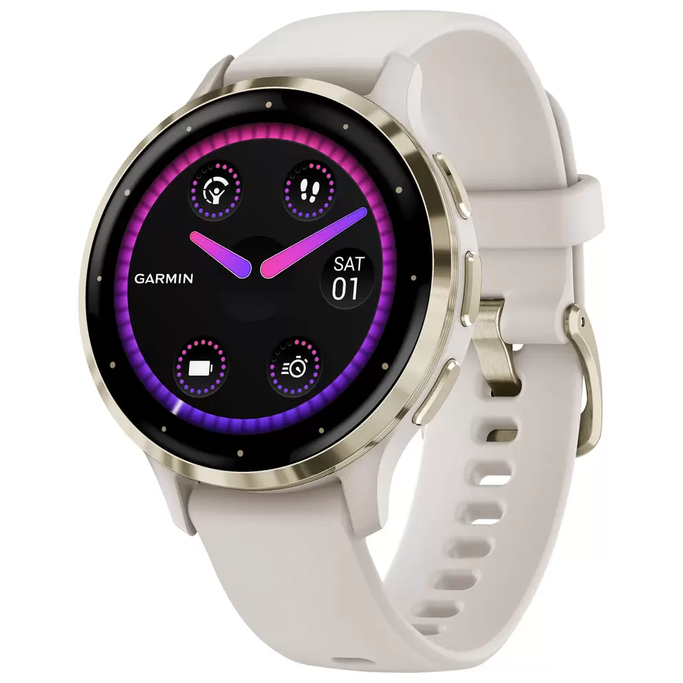 Garmin Venu 3S 41mm Bluetooth Smartwatch - Ivory offers at $459.99 in Best Buy