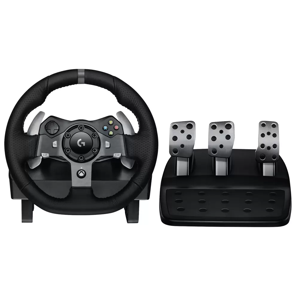 Logitech G920 Driving Force Racing Wheel for Xbox/PC - Dark offers at $279.99 in Best Buy