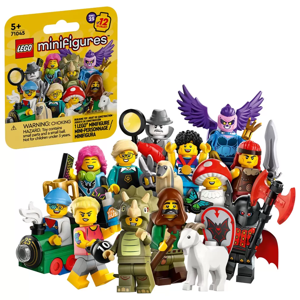 LEGO Minifigures Series 25 Blind Box - 9 Pieces (71045) offers at $4.95 in Best Buy