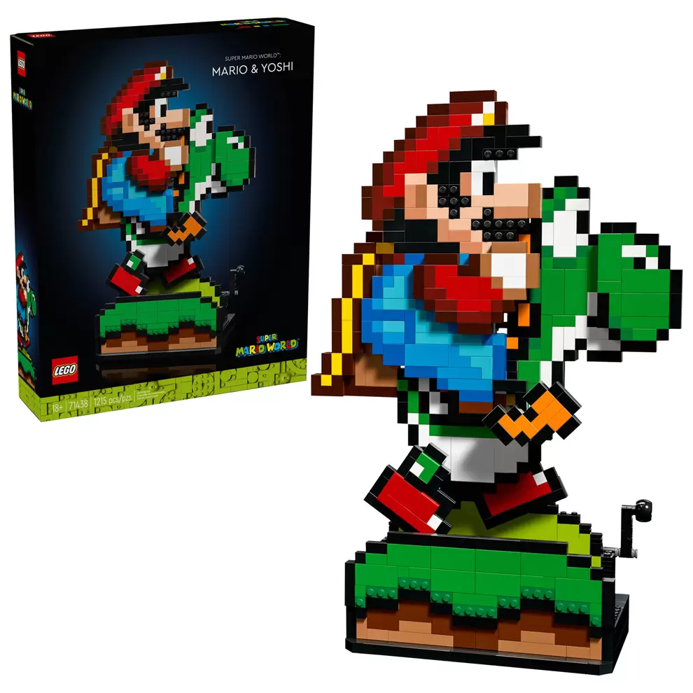 LEGO Super Mario World: Mario & Yoshi - 1215 Pieces (71438) offers at $159.99 in Best Buy