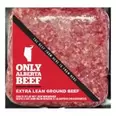 Only Alberta  Extra Lean Ground Beef Cryovac offers at $8.99 in Calgary Co-op