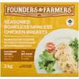 Founders & Farmers Frozen Chicken Breast, Boneless, Skinless offers at $32.99 in Calgary Co-op