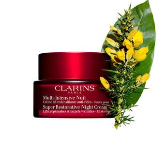 Super Restorative Night Anti Aging Face Cream offers at $149 in Clarins