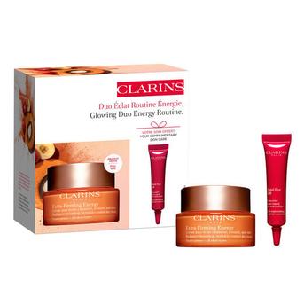 Glowing Duo Energy Routine offers at $106 in Clarins
