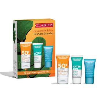 Sun Care Essentials – Face Focus offers at $39 in Clarins