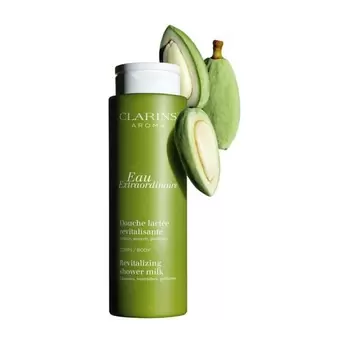 Eau Extraordinaire Revitalizing Shower Milk offers at $41 in Clarins