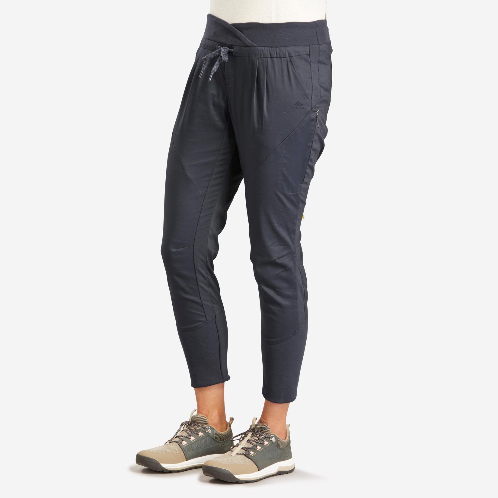 Women’s Hiking Pants - NH 500 Grey offers at $20 in Decathlon