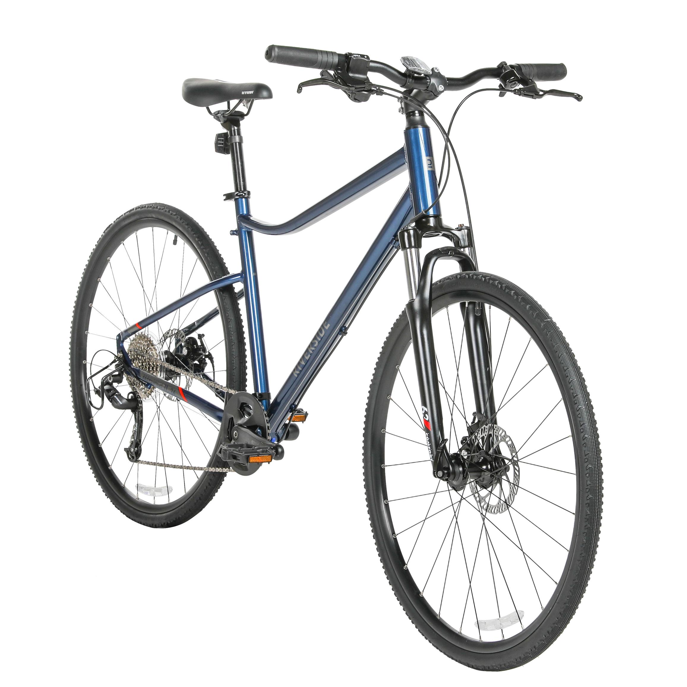 Hybrid Bike with Disc Brakes - HYTR 500 offers at $490 in Decathlon