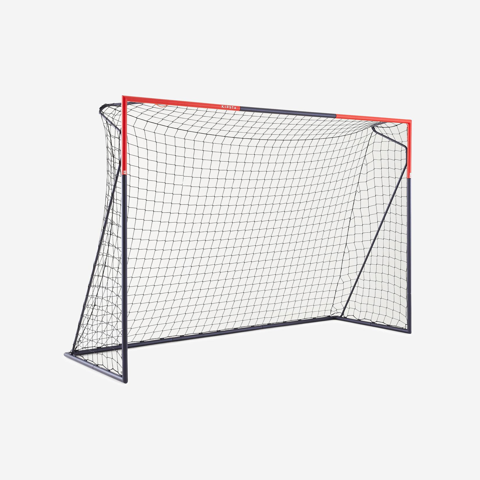 Soccer Goal - Classic 500 L Navy/Orange offers at $190 in Decathlon