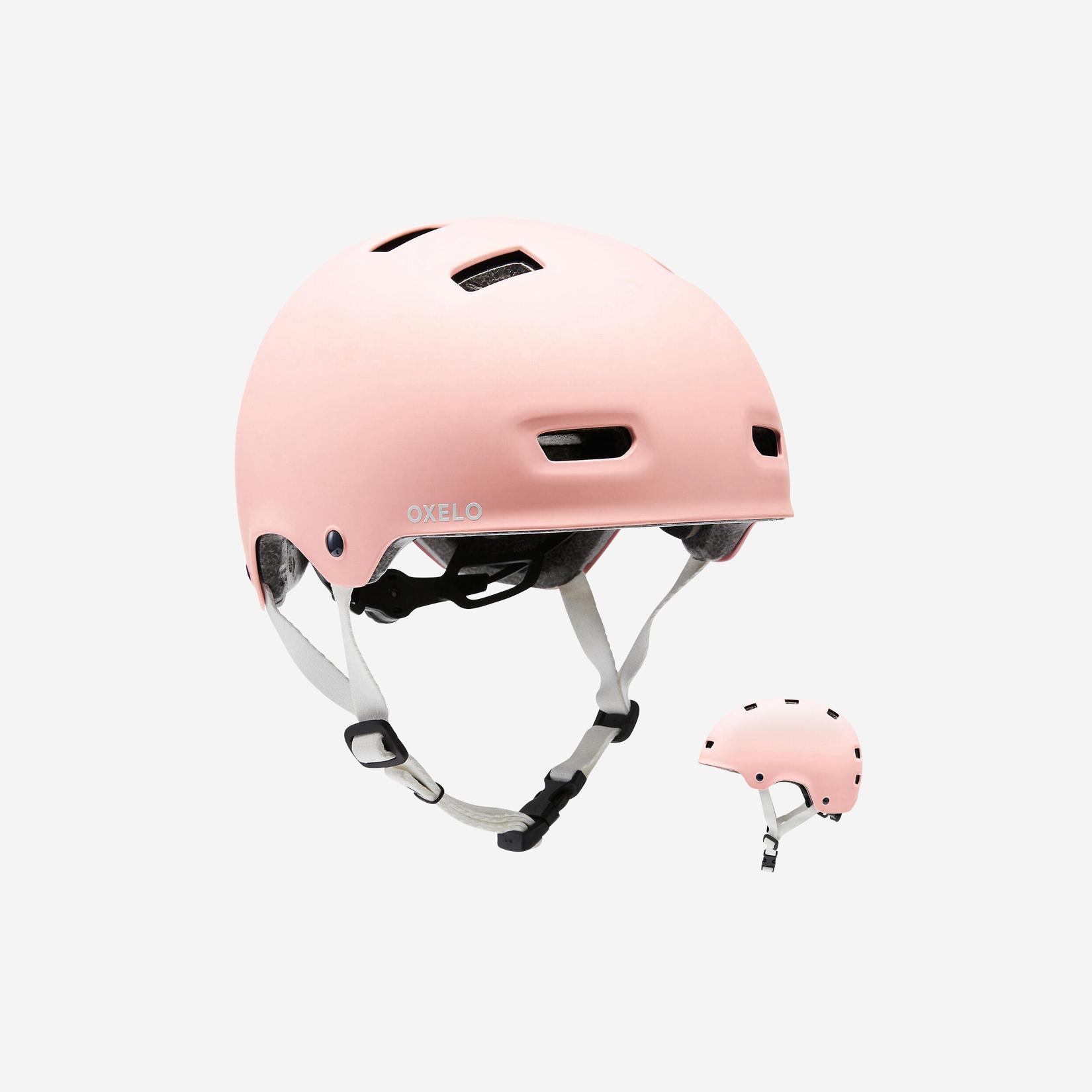 Adjustable Skate Helmet - MF 500 Pink offers at $36 in Decathlon