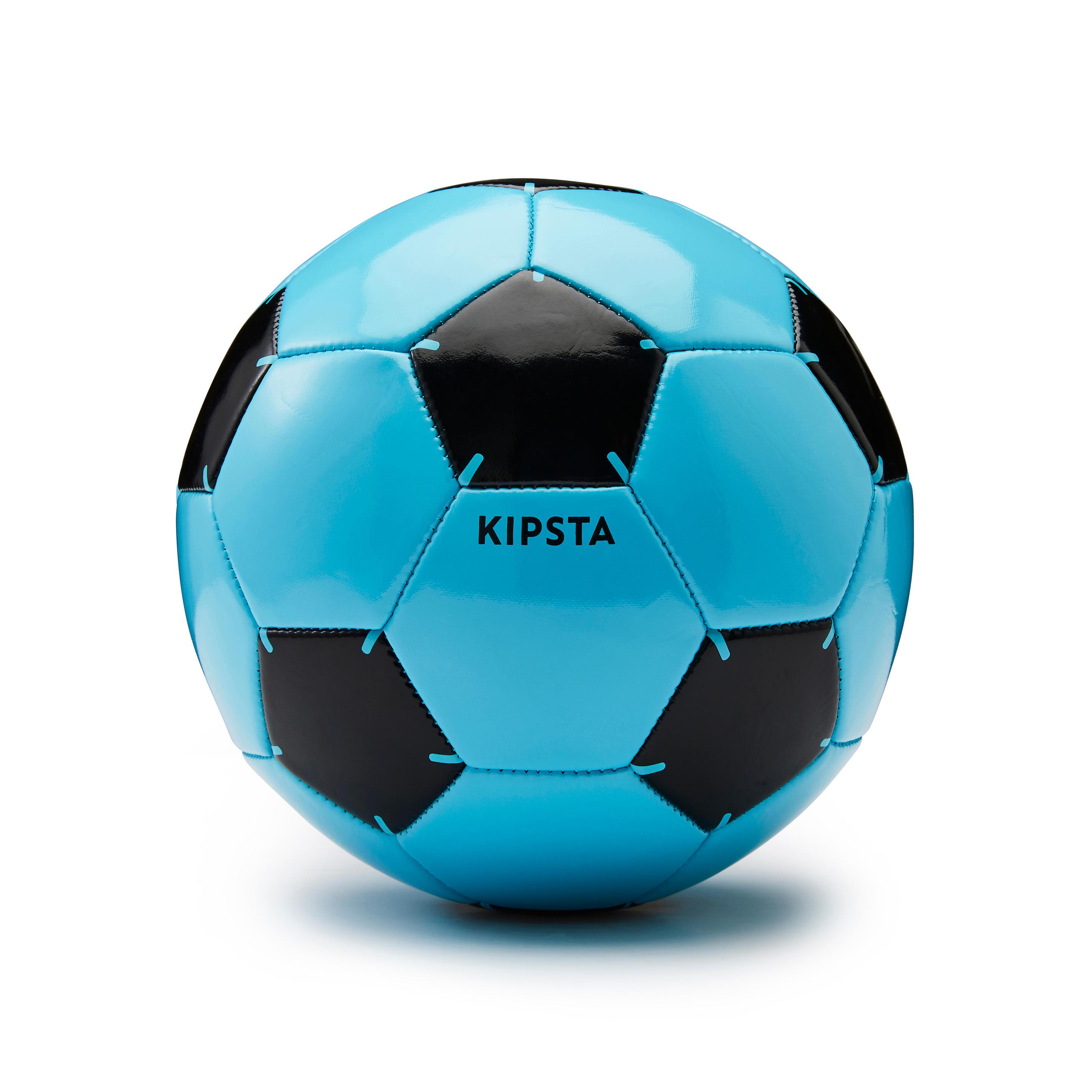 Kids' Size 3 Soccer Ball - First Kick Blue offers at $10 in Decathlon