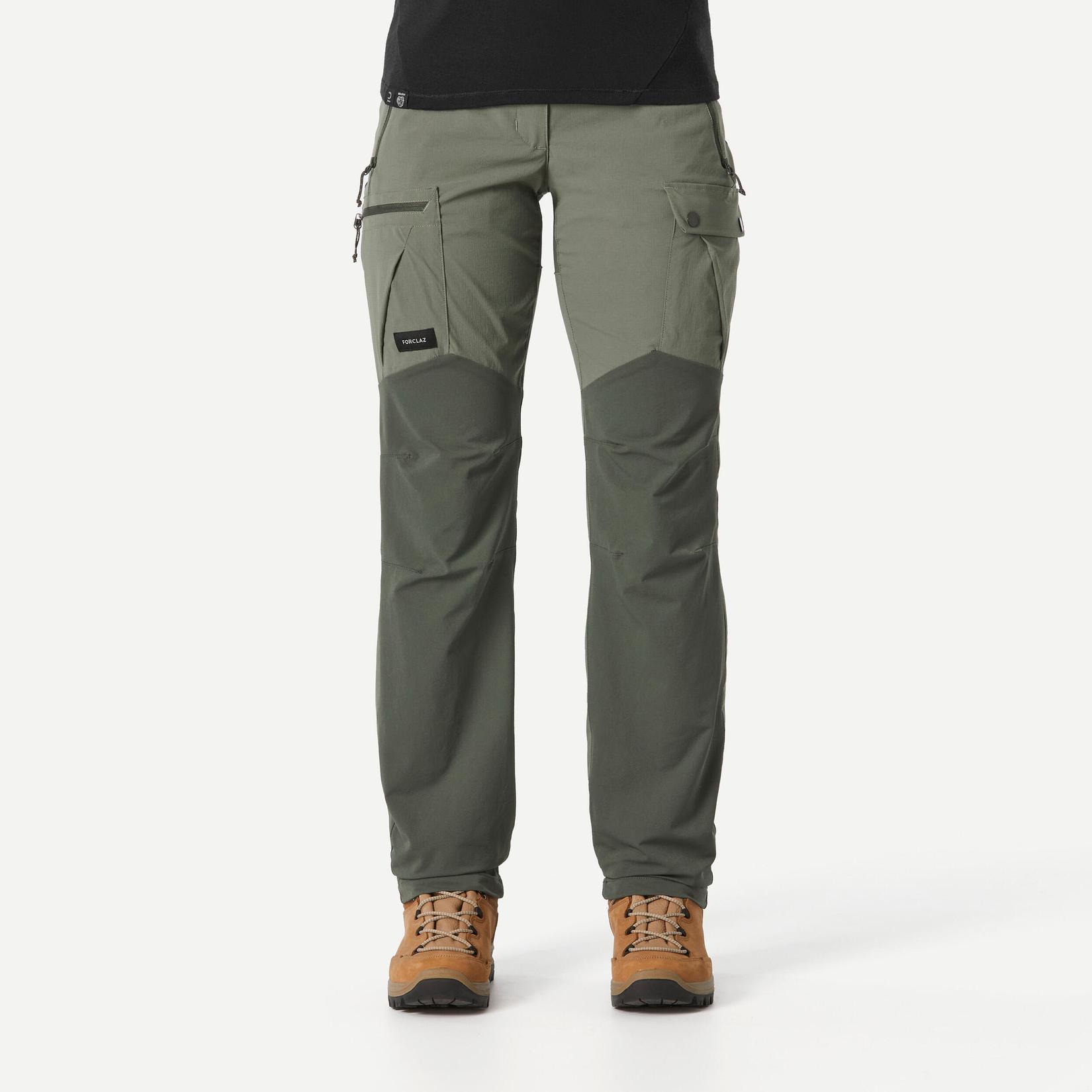 Women’s Hiking Pants - MT 500 Khaki offers at $55 in Decathlon