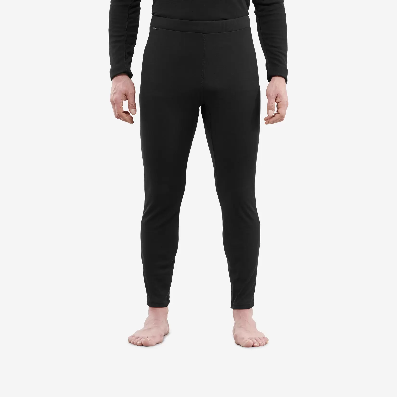 Men's Base Layer Bottoms - BL 100 Black offers at $10 in Decathlon