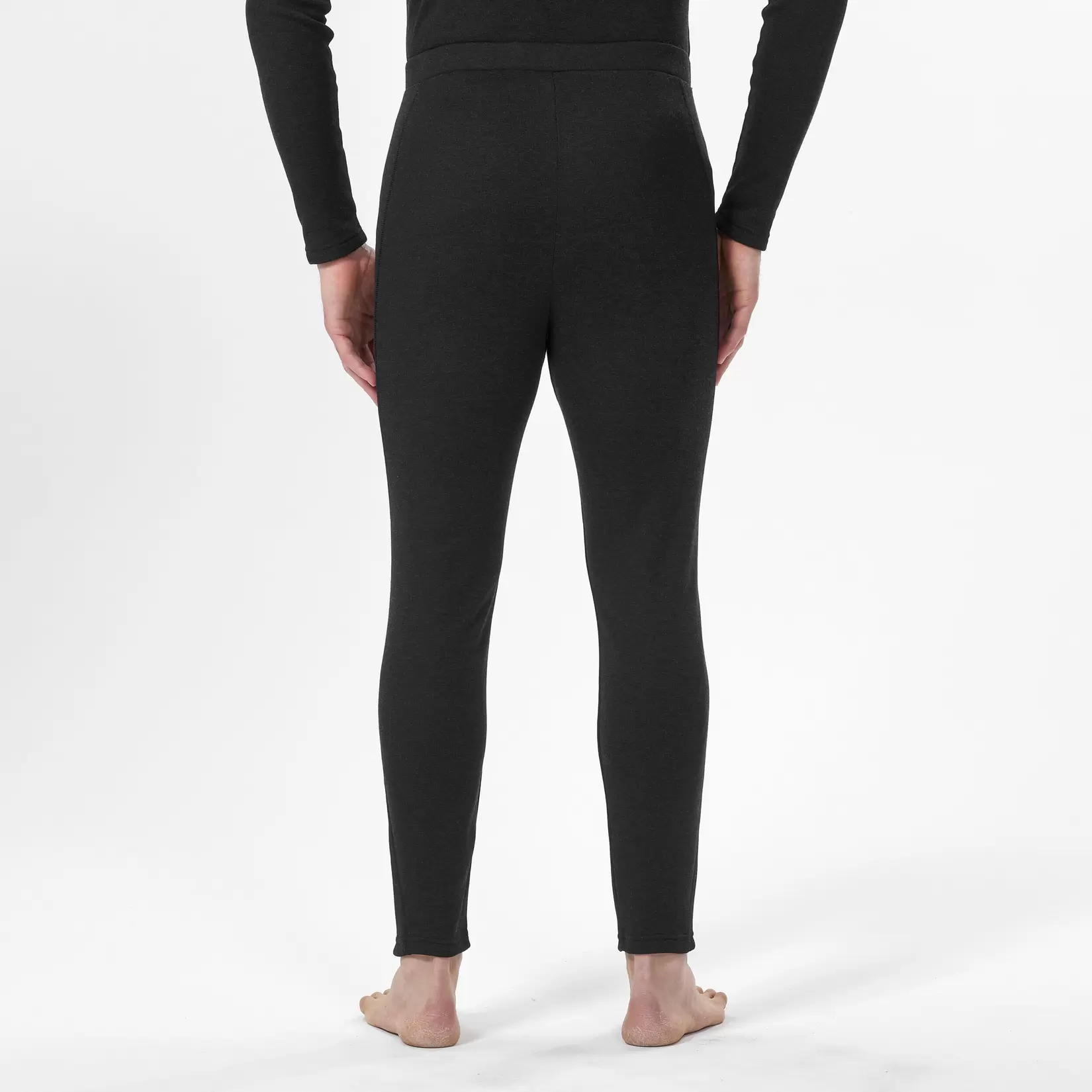 Men's Base Layer Bottoms - BL 100 Black offers at $10 in Decathlon