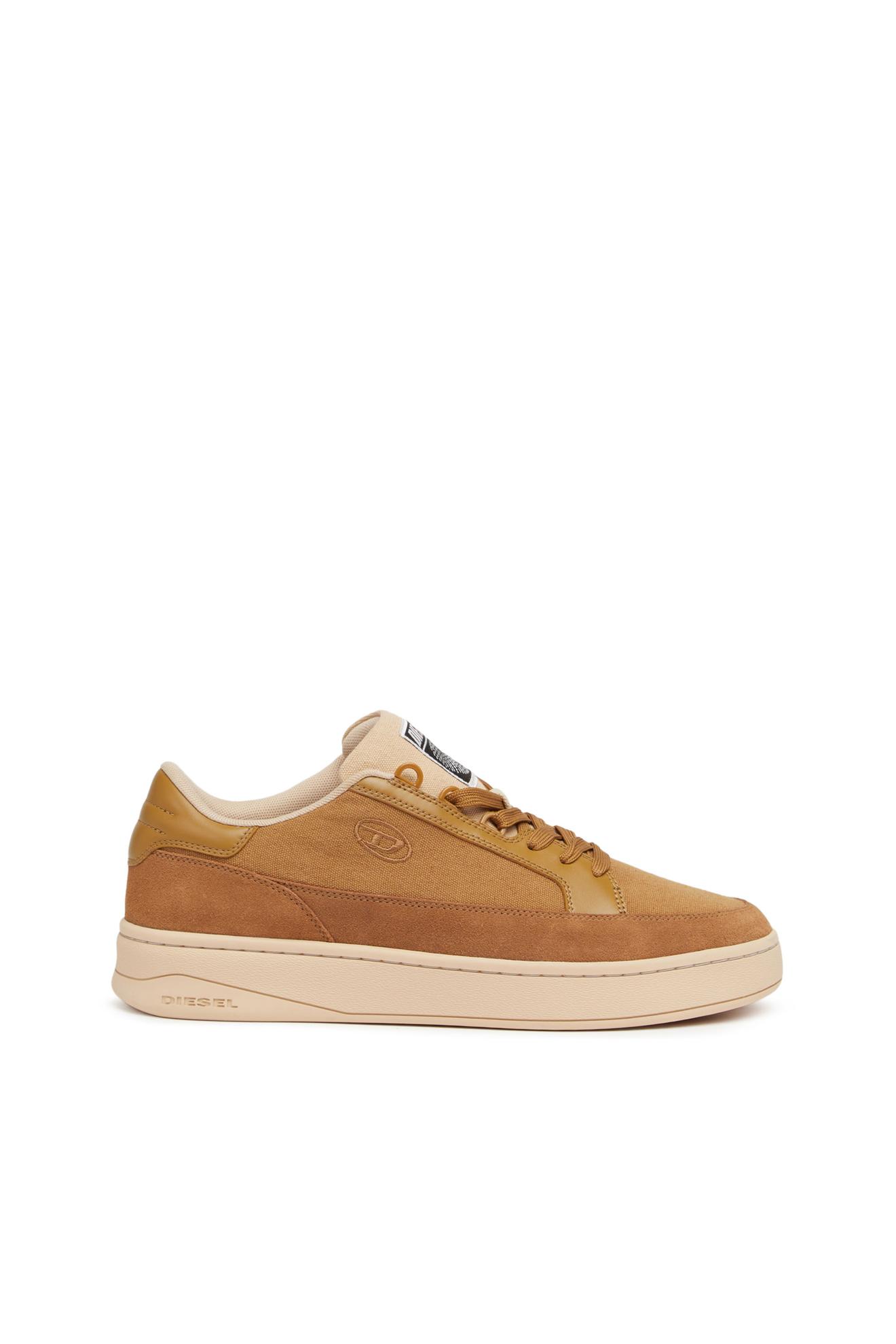 S-Sinna Low - Sneakers in canvas and action leather offers at $250 in Diesel
