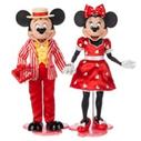Mickey Mouse and Minnie Mouse Valentine's Day Limited Edition Doll Set – 12'' offers at $199.99 in Disney Store