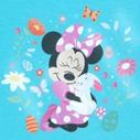 Minnie Mouse with Bunny Spring Fashion T-Shirt for Kids offers at $23.99 in Disney Store