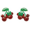 Mickey and Minnie Mouse Icon Cherry Earrings from BaubleBar offers at $38 in Disney Store