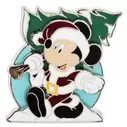 Santa Mickey Mouse Holiday Pin 2024 – Limited Edition offers at $17.99 in Disney Store