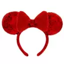 Minnie Mouse Sequined Ear Headband for Adults – Red offers at $34.99 in Disney Store