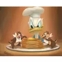 Donald Duck and Chip 'n Dale ''Breakfast Bandits'' Gallery Wrapped Canvas by Rob Kaz – Three for Breakfast – Limited Edition offers at $150 in Disney Store