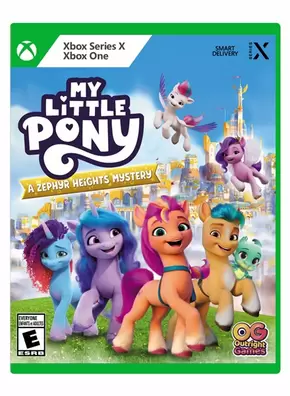 My Little Pony: A Zephyr Heights Mystery offers at $29.99 in Game Stop