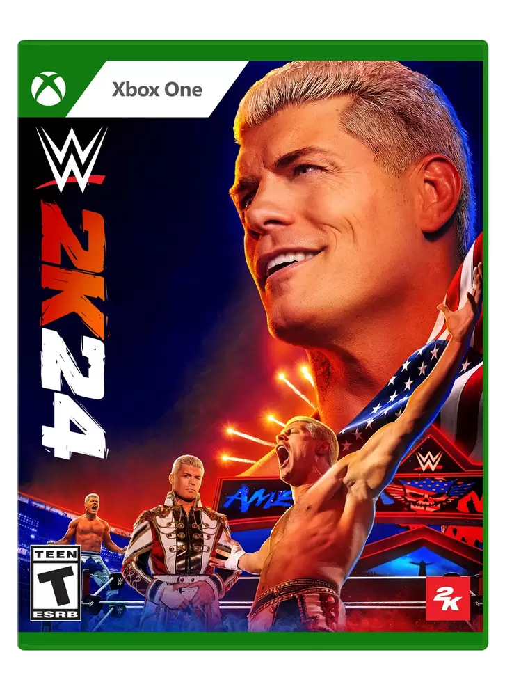 WWE 2K24 (English Only) offers at $39.99 in Game Stop