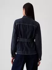 UltraSoft Belted Denim Jacket offers at $89.99 in Gap