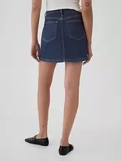 Denim Mini Skirt offers at $59.99 in Gap