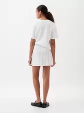 Linen-Cotton Mini Skirt offers at $59.99 in Gap