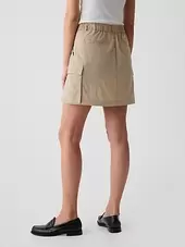 Utility Mini Skirt offers at $59.99 in Gap