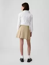 Kids Uniform Pleated Khaki Skort offers at $17 in Gap