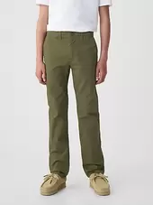 Kids Uniform Straight-Fit Stretch Khakis offers at $24.99 in Gap